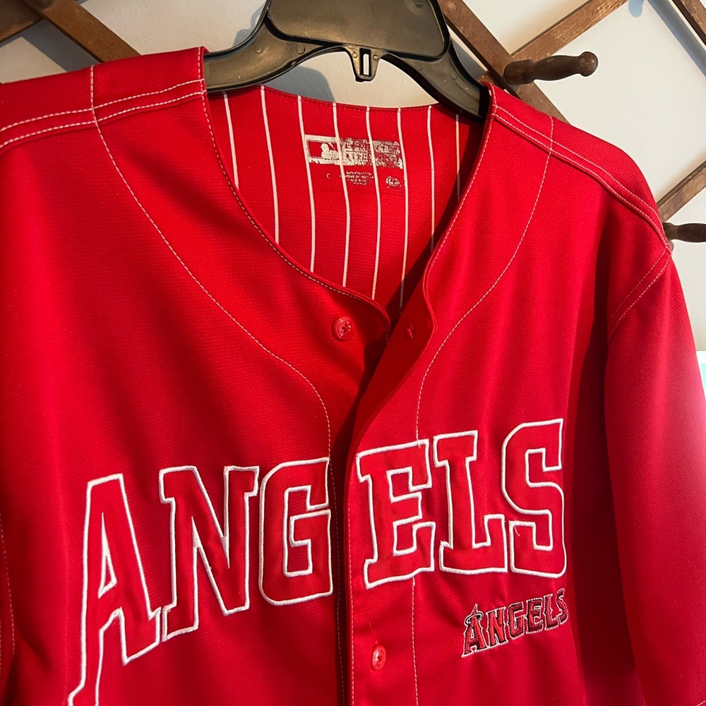 Red Angels Baseball Jersey